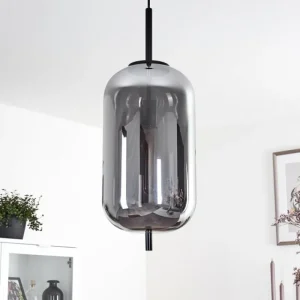 hofstein Suspension Verbania Noir, 1 lumière* Lampes Modernes