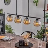 hofstein Suspension Verre 15 cm Koyoto Ambre, 4 lumières* Lampes En Verre
