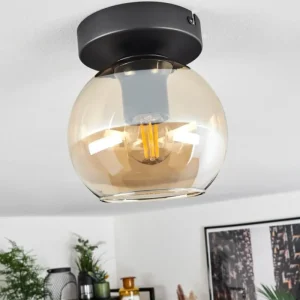 hofstein Suspension Verre 15 cm Koyoto Ambre, 1 lumière* Lampes En Verre