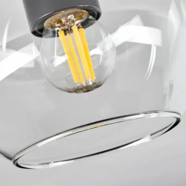hofstein Suspension Verre 15 cm Koyoto Clair, 1 lumière* Lampes En Verre