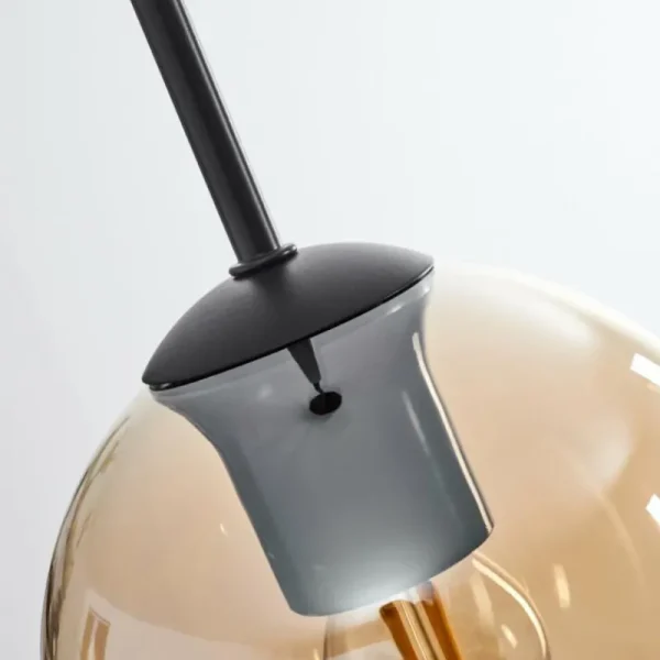 hofstein Suspension Verre 15 cm Koyoto Ambre, 1 lumière* Lampes En Verre