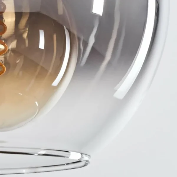 hofstein Suspension Verre 20 cm Koyoto Vieux laiton, 1 lumière* Lampes En Verre