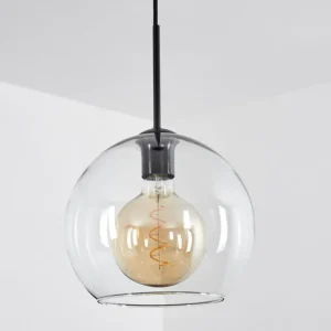 hofstein Suspension Verre 25 cm Koyoto Clair, 1 lumière* Lampes En Verre