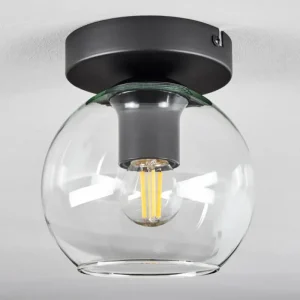 hofstein Suspension Verre 15 cm Koyoto Clair, 1 lumière* Lampes En Verre