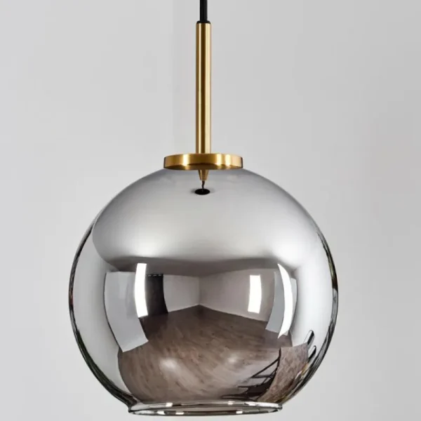 hofstein Suspension Verre 20 cm Koyoto Or, Noir, 1 lumière* Lampes En Verre