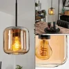 hofstein Suspension Verre 15 cm Lauden Ambre, 1 lumière* Lampes En Verre