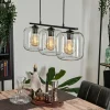 hofstein Suspension Verre 20cm Lauden Clair, 3 lumières* Lampes En Verre