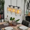 hofstein Suspension Verre 20cm Vevino Clair, 3 lumières* Lampes En Verre