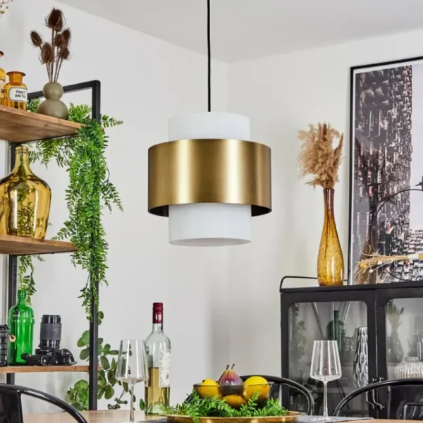 hofstein Suspension Vivian Laiton, 1 lumière* Lampes En Verre
