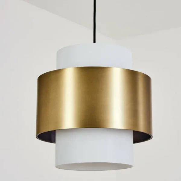 hofstein Suspension Vivian Laiton, 1 lumière* Lampes En Verre