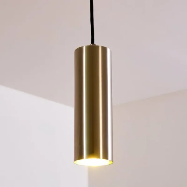 hofstein Suspension Zuoz Nickel mat, 1 lumière* Lampes Modernes