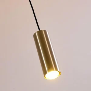 hofstein Suspension Zuoz Nickel mat, 1 lumière* Lampes Modernes