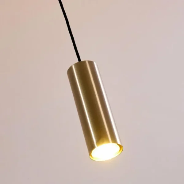 hofstein Suspension Zuoz Nickel mat, 1 lumière* Lampes Modernes