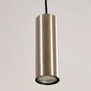 hofstein Suspension Zuoz Nickel mat, 1 lumière* Lampes Modernes