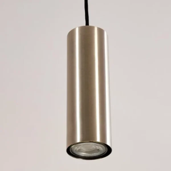 hofstein Suspension Zuoz Nickel mat, 1 lumière* Lampes Modernes
