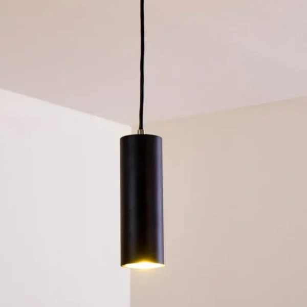 hofstein Suspension Zuoz Noir, 1 lumière* Lampes Modernes
