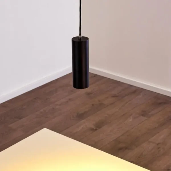 hofstein Suspension Zuoz Noir, 1 lumière* Lampes Modernes