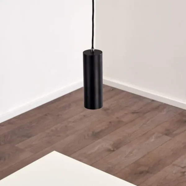 hofstein Suspension Zuoz Noir, 1 lumière* Lampes Modernes