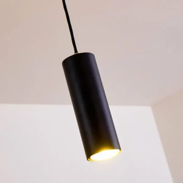 hofstein Suspension Zuoz Noir, 1 lumière* Lampes Modernes
