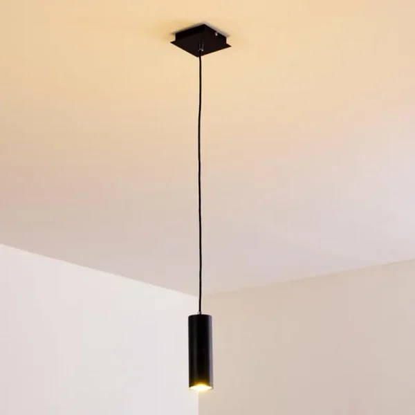 hofstein Suspension Zuoz Noir, 1 lumière* Lampes Modernes