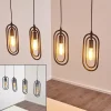 hofstein Suspension Zwolle Argenté, 4 lumières* Lampes Modernes