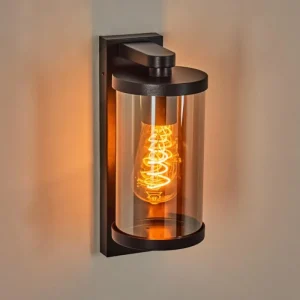 hofstein Telhada Luminaire extérieur, Lampe murale d´extérieur Noir, 1 lumière* Lampes Modernes