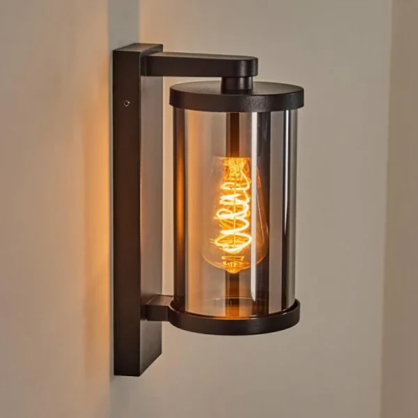 hofstein Telhada Luminaire extérieur, Lampe murale d´extérieur Noir, 1 lumière* Lampes Modernes