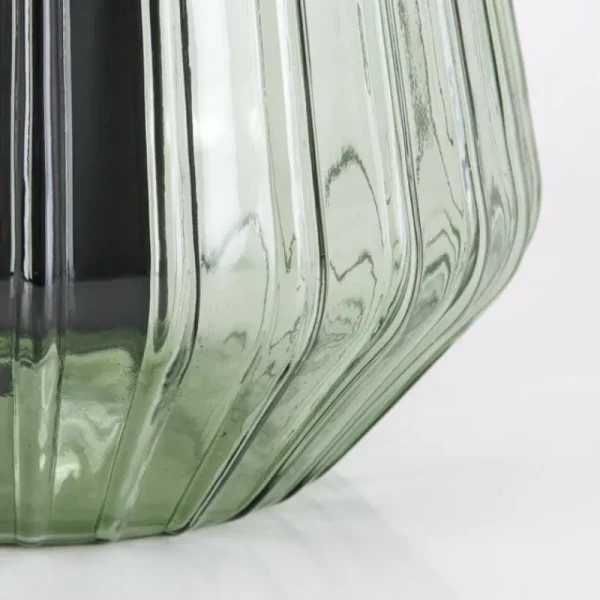 hofstein Telhais Lampe à poser Vert, Noir, 1 lumière* Lampes En Verre