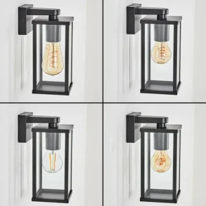 hofstein Tourega Lampe murale d´extérieur Noir, 1 lumière* Lampes Modernes