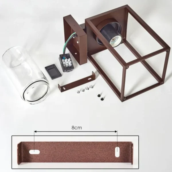 hofstein Trancozelos Lampe murale d´extérieur Rouille, 1 lumière* Lampes Modernes