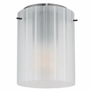 Luminaires Globo Lighting Tulivar Plafonnier Gris, 1 lumière* Lampes En Verre