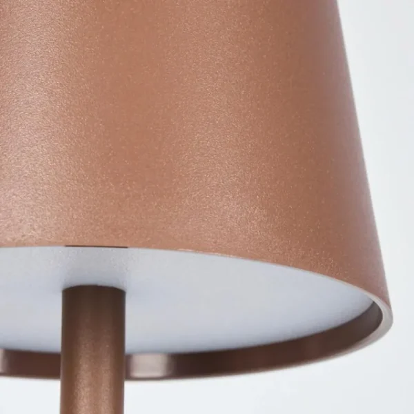 hofstein Vannie Lampe de table d'extérieur, Lampe à poser LED Brun, 1 lumière* Lampes Modernes