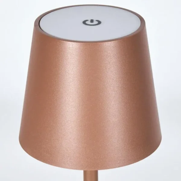 hofstein Vannie Lampe de table d'extérieur, Lampe à poser LED Brun, 1 lumière* Lampes Modernes
