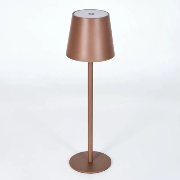 hofstein Vannie Lampe de table d'extérieur, Lampe à poser LED Brun, 1 lumière* Lampes Modernes