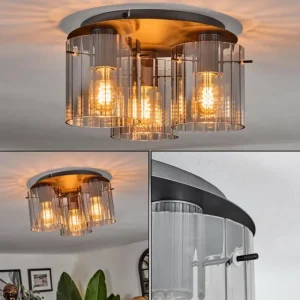 hofstein Vireda Plafonnier Anthracite, 3 lumières* Lampes Modernes