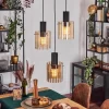 hofstein Vireda Suspension, Suspension Anthracite, 3 lumières* Lampes En Verre