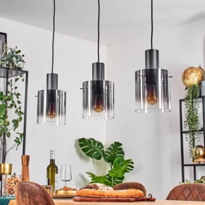 hofstein Vireda Suspension, Suspension Anthracite, 3 lumières* Lampes Modernes