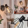 hofstein Yaak Applique murale Noir, 1 lumière* Lampes Modernes